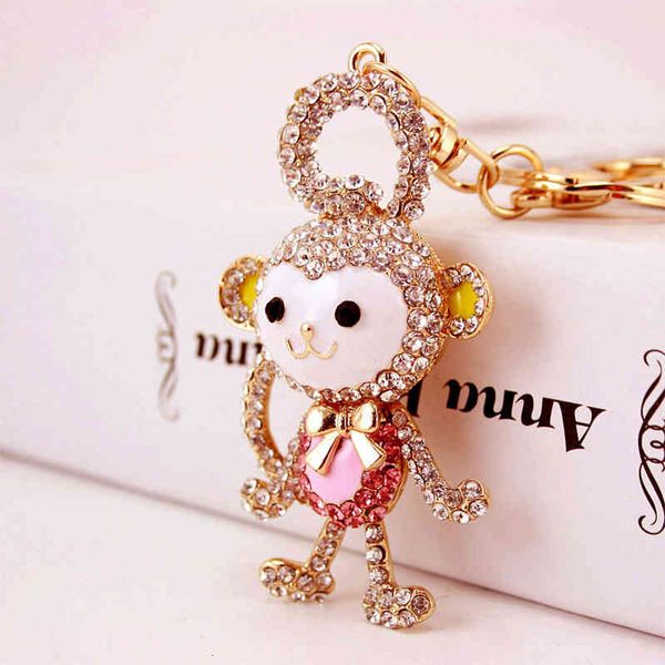 chinese style key chain kuxi jewelry diamond long tailed monkey car animal women's bag accessories metal pendant
chinese style key chain kuxi jewelry diamond long tailed monkey car animal women's bag accessories metal pendant