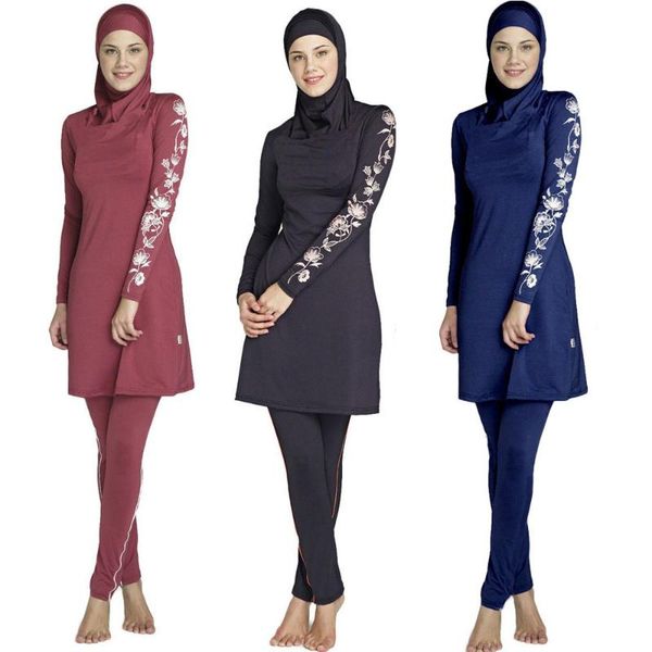 women's swimwear women big mate printed flowers full cover muslim badmode islamic conservative badpak hijab sui, White;black
women's swimwear women big mate printed flowers full cover muslim badmode islamic conservative badpak hijab sui, White;black