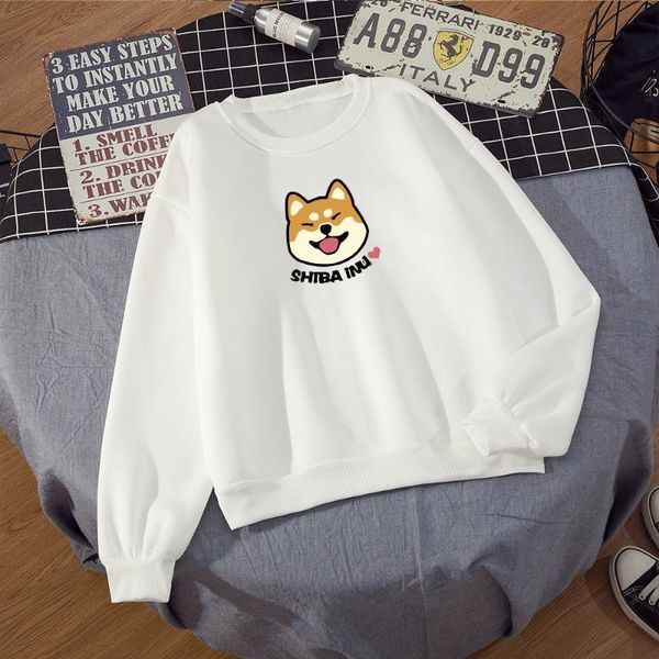 women's hoodies & sweatshirts shiba inu print hoodie harajuku funny crewneck sweatshirt loose women ullzang cute long sleeve pullover k, Black
women's hoodies & sweatshirts shiba inu print hoodie harajuku funny crewneck sweatshirt loose women ullzang cute long sleeve pullover k, Black
