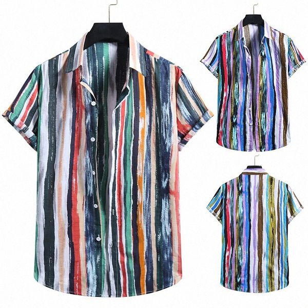 men's shirt other prints striped colorful button down collar casual holiday print short sleeve regular fit tropical hawaiian rainbow g, White;black
men's shirt other prints striped colorful button down collar casual holiday print short sleeve regular fit tropical hawaiian rainbow g, White;black