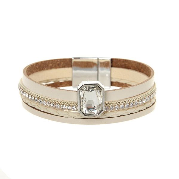 bangle ornapeadia selling bracelet for women wholesale bohemian leather multi-layer narrow side zircon luxury jewelry, Black
bangle ornapeadia selling bracelet for women wholesale bohemian leather multi-layer narrow side zircon luxury jewelry, Black