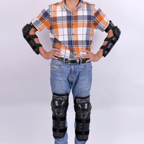 four-piece set of knee pads and elbow for motorcycles cross-country knights' protective gear anti-fall leg protection motorcycle armor
four-piece set of knee pads and elbow for motorcycles cross-country knights' protective gear anti-fall leg protection motorcycle armor
