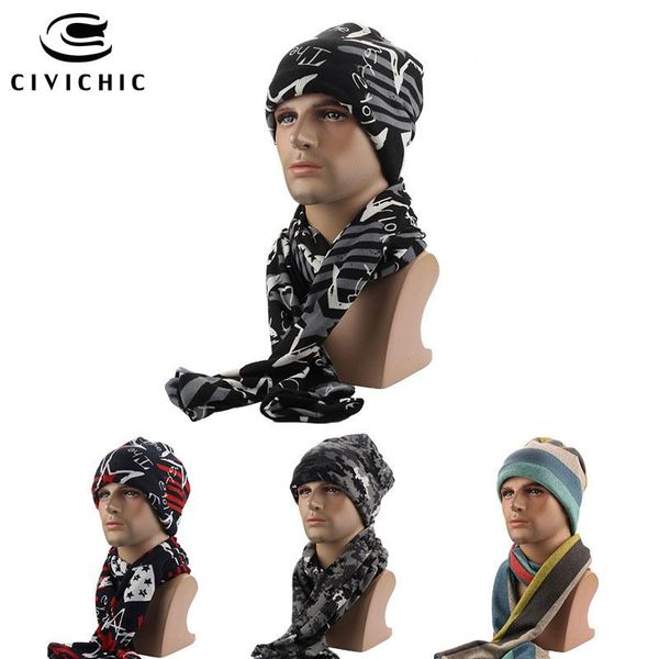 hats, scarves & gloves sets civichic fashion winter outdoor warm hat scarf 2 piece set thicken stripe camo cap print headwear casual, Blue;gray
hats, scarves & gloves sets civichic fashion winter outdoor warm hat scarf 2 piece set thicken stripe camo cap print headwear casual, Blue;gray