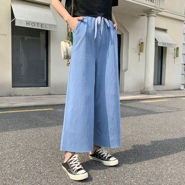 jean arrival summer korea fashion women high waist cotton denim wide leg pants all-matched casual straight loose jeans s931 snjr, Blue
jean arrival summer korea fashion women high waist cotton denim wide leg pants all-matched casual straight loose jeans s931 snjr, Blue