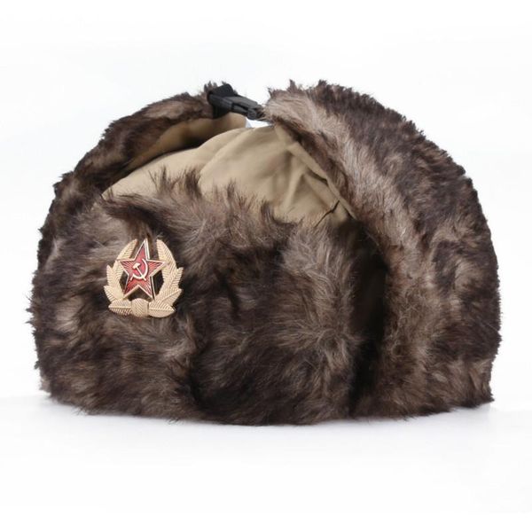 berets fashion winter soviet cccp badge lei feng hat windproof warm earmuffs men and women outdoor riding russian hats gorras, Blue;gray
berets fashion winter soviet cccp badge lei feng hat windproof warm earmuffs men and women outdoor riding russian hats gorras, Blue;gray