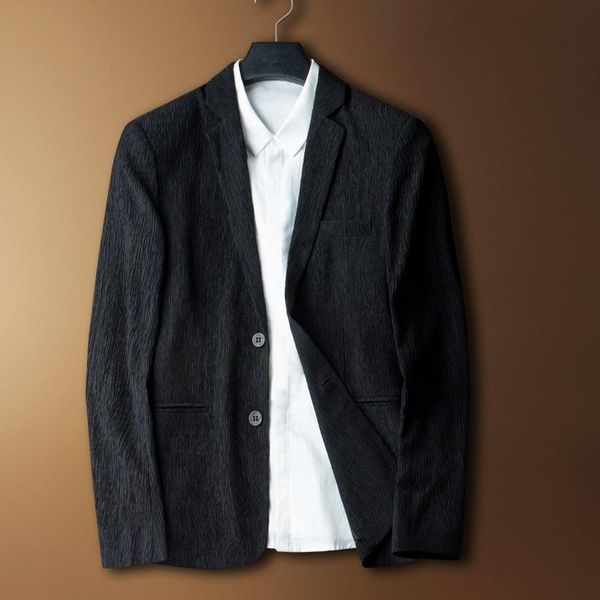 men's suits & blazers lyocell suit jacket wrinkle for men autumn full sleeve blazer korea style size m-4xl, White;black
men's suits & blazers lyocell suit jacket wrinkle for men autumn full sleeve blazer korea style size m-4xl, White;black