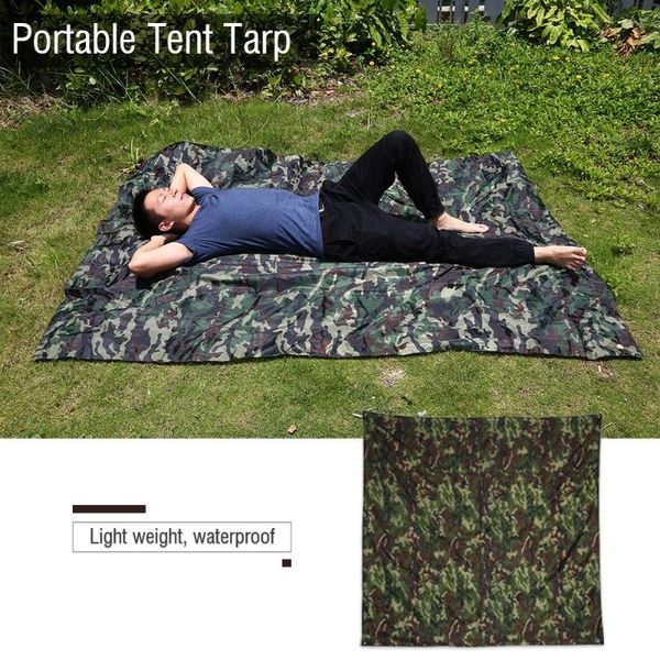 outdoor portable rainproof sun shelter tent tarp durable camping cushion survival hiking 3*2.9m pads
outdoor portable rainproof sun shelter tent tarp durable camping cushion survival hiking 3*2.9m pads