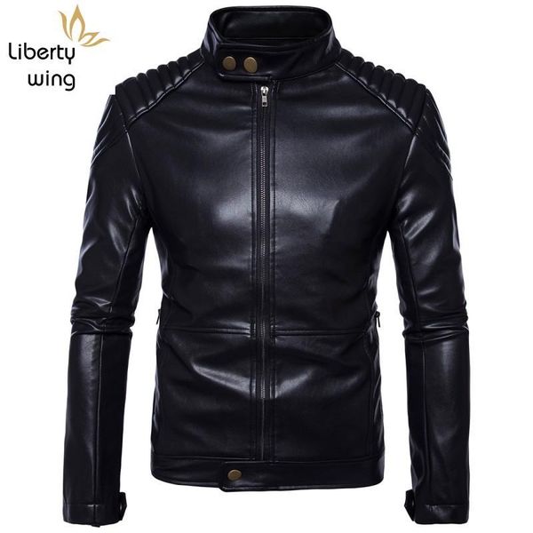men's fur & faux large size m-5xl mens pu leather long sleeved black windbreaker coat motorcycle jacket men rock style outerwear overco
men's fur & faux large size m-5xl mens pu leather long sleeved black windbreaker coat motorcycle jacket men rock style outerwear overco