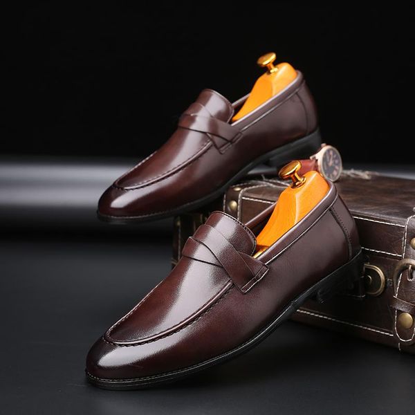 dress shoes cimim brand business fashion formal men leather italy comfortable luxury casual wedding big size office loafers, Black
dress shoes cimim brand business fashion formal men leather italy comfortable luxury casual wedding big size office loafers, Black
