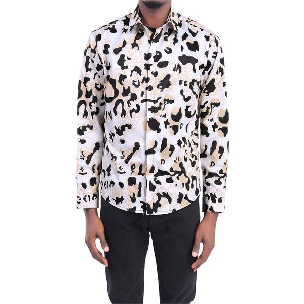 men's casual shirts allthemen shirt fashion leopard printing long sleeve homme trendy streetwear vintage male camisa s-2xl, White;black
men's casual shirts allthemen shirt fashion leopard printing long sleeve homme trendy streetwear vintage male camisa s-2xl, White;black
