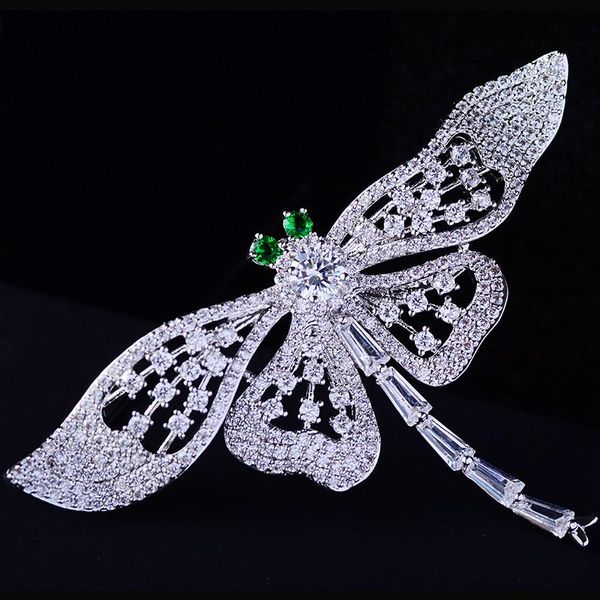 pins, brooches okily zircon dragonfly pin copper insect brooch with green crystal for women scarf suit corsage accessories, Gray
pins, brooches okily zircon dragonfly pin copper insect brooch with green crystal for women scarf suit corsage accessories, Gray