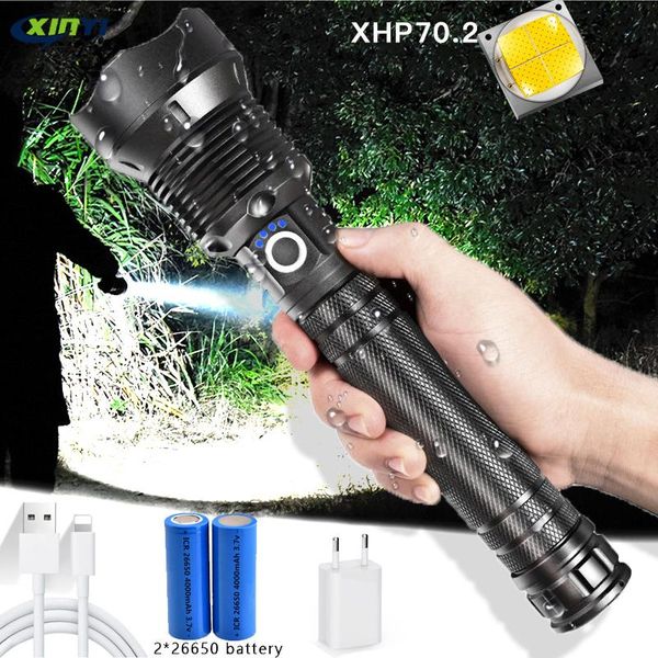 powerful led with xhp 70.2 lamp bead zoomable 3 lighting modes torch support for mircro charging hunting flashlights torches
powerful led with xhp 70.2 lamp bead zoomable 3 lighting modes torch support for mircro charging hunting flashlights torches