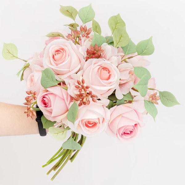 decorative flowers & wreaths large rose artificial bouquet bridal silk hydrangea big fake flower pink eucalyptus decor christmas wedding hom
decorative flowers & wreaths large rose artificial bouquet bridal silk hydrangea big fake flower pink eucalyptus decor christmas wedding hom