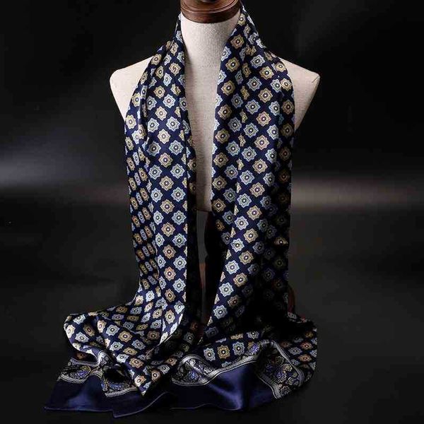 spring and autumn high-grade men's mulberry double-layer double-sided silk scarf bib man changji, Blue;gray
spring and autumn high-grade men's mulberry double-layer double-sided silk scarf bib man changji, Blue;gray