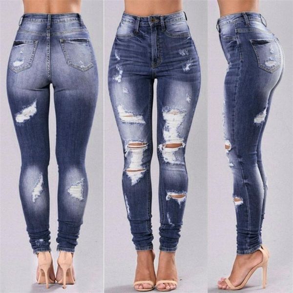 women's jeans woman's trousers skinny pencil hole distreesed ankle-length jean high waist casual female pants streetwear, Blue
women's jeans woman's trousers skinny pencil hole distreesed ankle-length jean high waist casual female pants streetwear, Blue