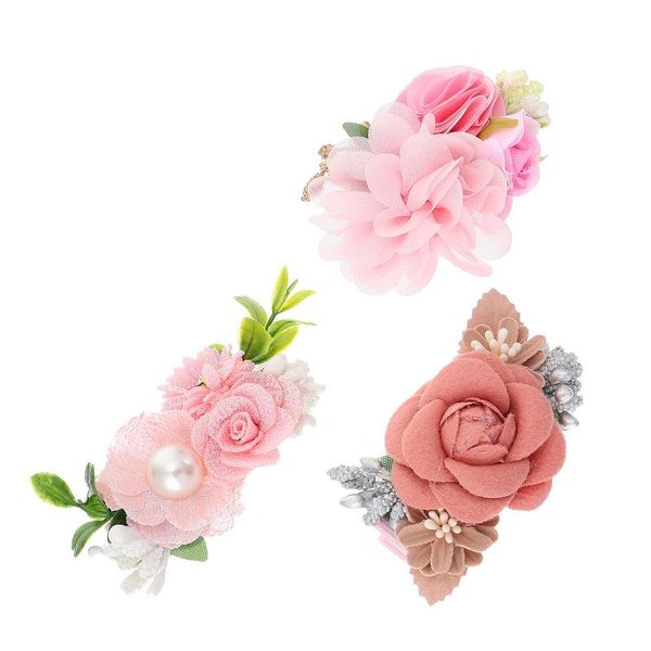 hair clips & barrettes 3pcs children faux flower hairpins floral decoration for girls bride, Golden;silver
hair clips & barrettes 3pcs children faux flower hairpins floral decoration for girls bride, Golden;silver