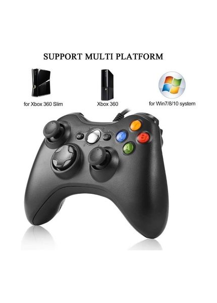 wired gamepad for comfortable play controller with vibration and turbo function joystick windows 7/8/10 game controllers & joysticks
wired gamepad for comfortable play controller with vibration and turbo function joystick windows 7/8/10 game controllers & joysticks