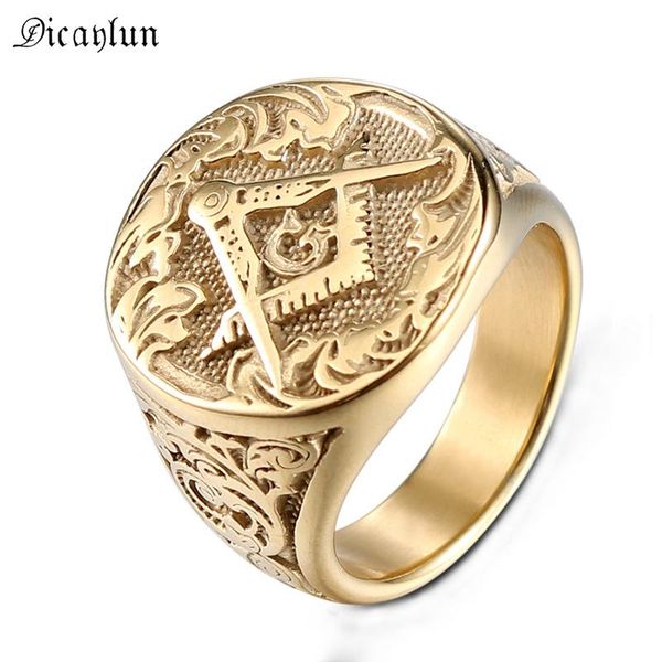 cluster rings dicaylun asonry ring mason symbols masonic templar men gold stainless steel vintage punk signet jewelry ason, Golden;silver
cluster rings dicaylun asonry ring mason symbols masonic templar men gold stainless steel vintage punk signet jewelry ason, Golden;silver