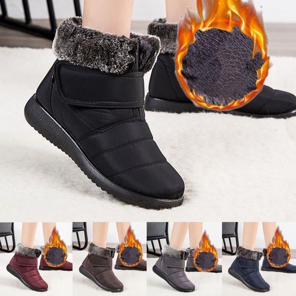 boots 2021 women snow botas comfortable warm plush ankle for ladies shoes booties footwear femmes bottes fashion, Black
boots 2021 women snow botas comfortable warm plush ankle for ladies shoes booties footwear femmes bottes fashion, Black