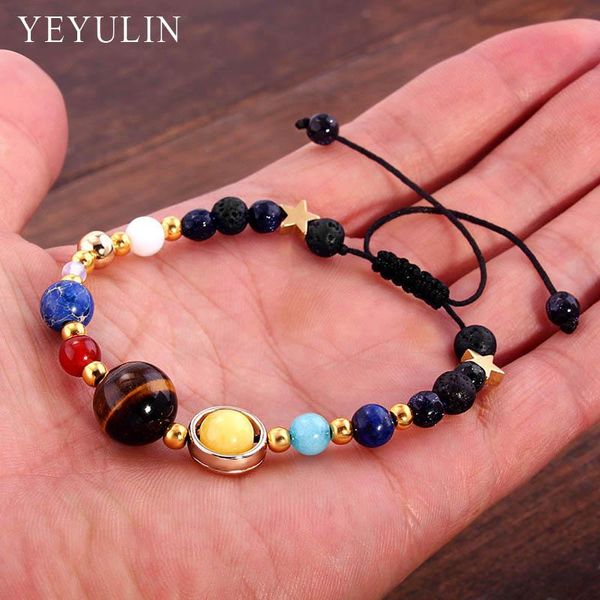 fashion star lava reiki natural stone beads energy adjustable bracelet solar system universe galaxy eight planets beaded, strands, Black
fashion star lava reiki natural stone beads energy adjustable bracelet solar system universe galaxy eight planets beaded, strands, Black