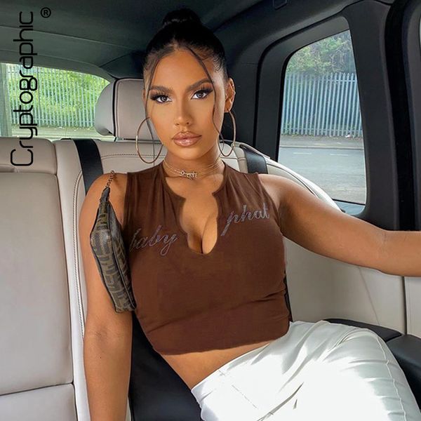 cryptographic diamond letters summer crop v-ne sleeveless tees slim short cropped feminino chic streetwear, Black;white
cryptographic diamond letters summer crop v-ne sleeveless tees slim short cropped feminino chic streetwear, Black;white