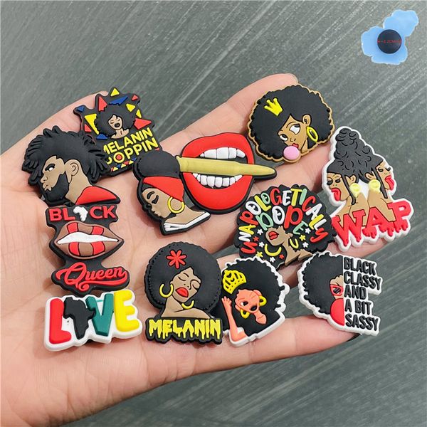 melanin black queen lives matter 100pcs+ sandals pvc shoe charms buckles decoration accessories jibz garden croc shoes diy bracelets fit kid, White;pink
melanin black queen lives matter 100pcs+ sandals pvc shoe charms buckles decoration accessories jibz garden croc shoes diy bracelets fit kid, White;pink