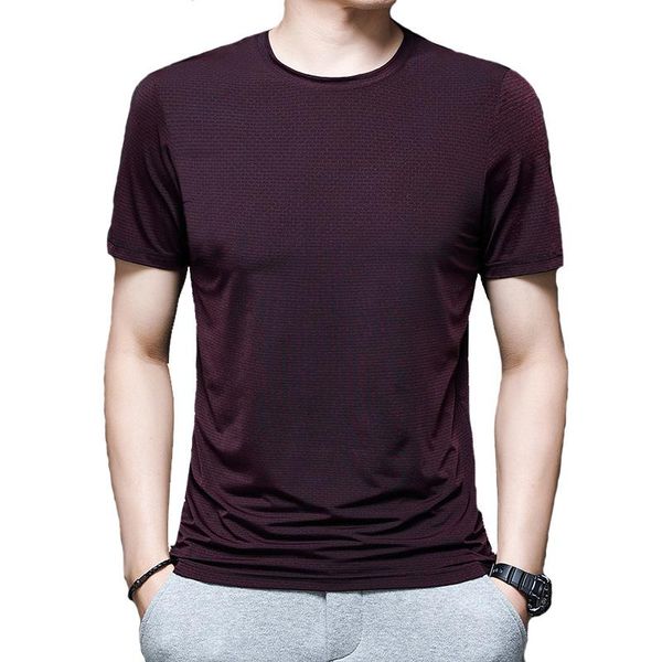 summer round neck short sleeve t-shirtleisure bottoming shirt with high elastic and breathable thin t-shirt men's t-shirts, White;black
summer round neck short sleeve t-shirtleisure bottoming shirt with high elastic and breathable thin t-shirt men's t-shirts, White;black