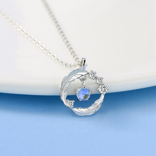 pendant necklaces silver color link chain moonstone round bead feather charm necklace for women girls jewelry choker
pendant necklaces silver color link chain moonstone round bead feather charm necklace for women girls jewelry choker