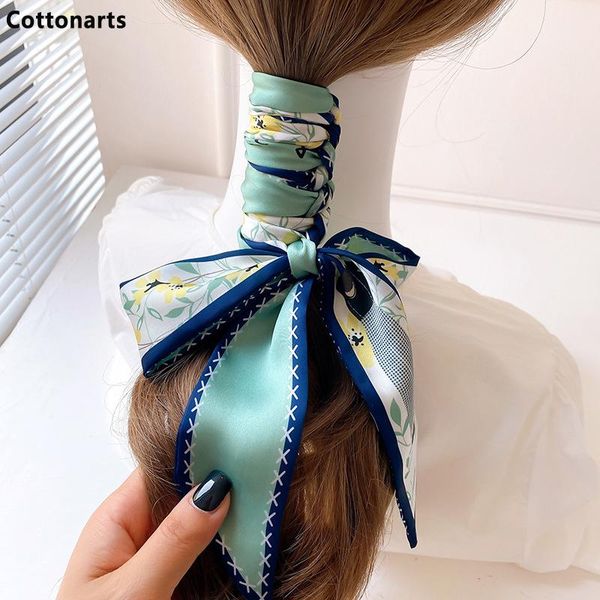 scarves ladies long hairband floral print scrunchies ribbon women scarf silk bag skinny professional neckerchief, Blue;gray
scarves ladies long hairband floral print scrunchies ribbon women scarf silk bag skinny professional neckerchief, Blue;gray