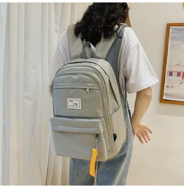 backpack casual women solid color large capacity shoulder bag fashion school for teenage girl children backpacks travel
backpack casual women solid color large capacity shoulder bag fashion school for teenage girl children backpacks travel