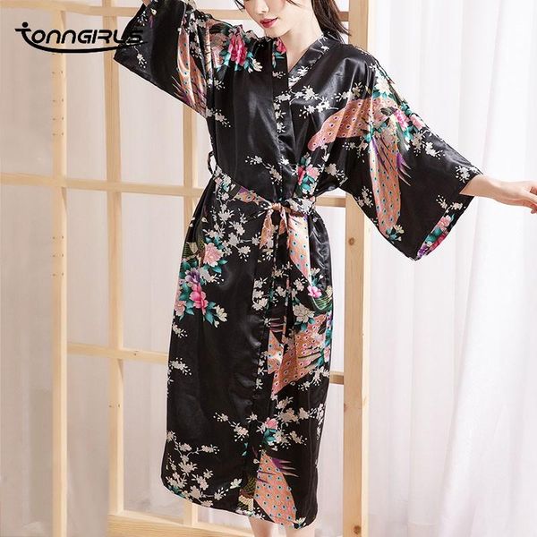 women's sleepwear tonngirls silk robes for women kimono satin bride bridesmaid robe 2021 summer comfortable oversized bathrobe house, Black;red
women's sleepwear tonngirls silk robes for women kimono satin bride bridesmaid robe 2021 summer comfortable oversized bathrobe house, Black;red
