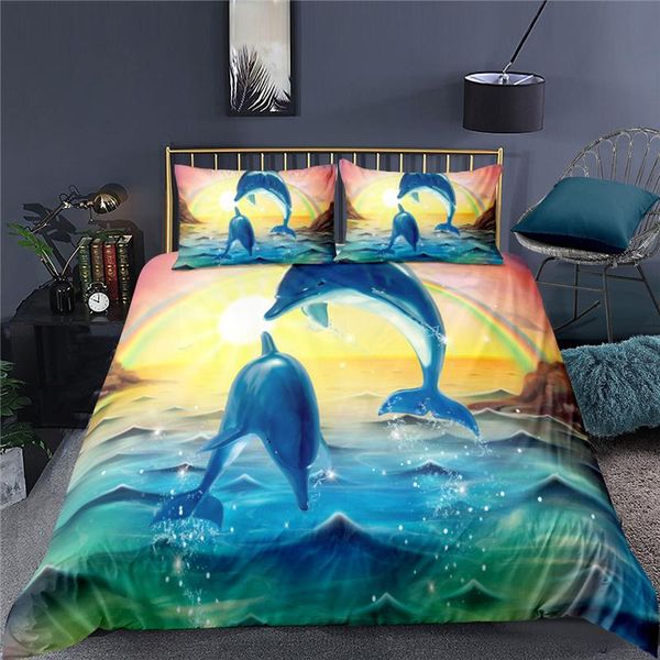 bedding sets luxury 3d dolphin print 2/3pcs comfortable kids aldult duvet cover pillowcase home textile single//king size
bedding sets luxury 3d dolphin print 2/3pcs comfortable kids aldult duvet cover pillowcase home textile single//king size