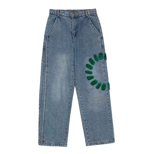 men's jeans homens de alta rua casual jeans toalha bordado denim calças harajuku angustiado baggy reta ampla perna streetwear uv09, Blue
men's jeans homens de alta rua casual jeans toalha bordado denim calças harajuku angustiado baggy reta ampla perna streetwear uv09, Blue