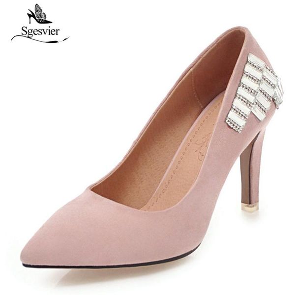 sgesvier autumn woman high heels women pumps hollow stiletto thin heel pointed toe wedding shoes b372 dress, Black
sgesvier autumn woman high heels women pumps hollow stiletto thin heel pointed toe wedding shoes b372 dress, Black