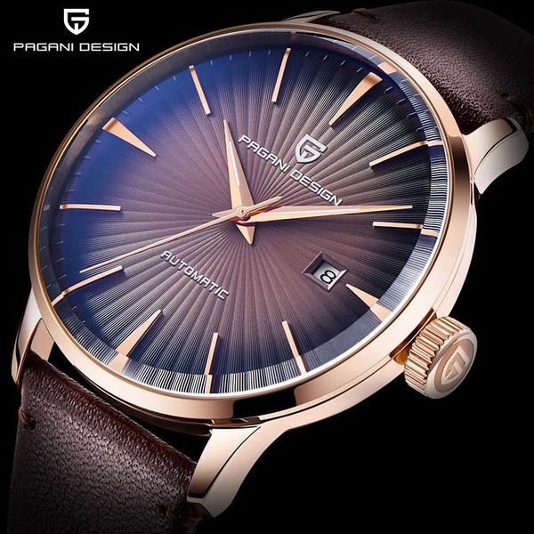 wristwatches 2021 pagani design watches for men automatic date watch waterproof mechanical movement relogio masculino 2770, Slivery;brown
wristwatches 2021 pagani design watches for men automatic date watch waterproof mechanical movement relogio masculino 2770, Slivery;brown