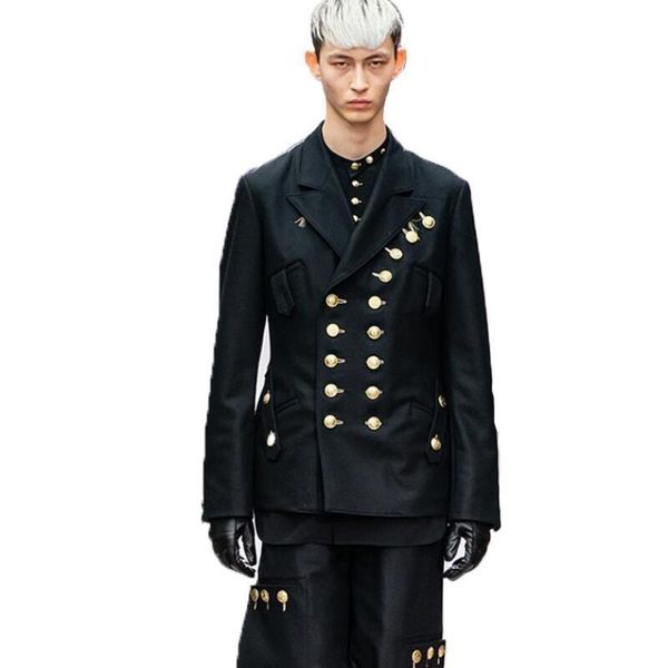 stage costumes for singers mens blazer suit personalized fashion black slim double breasted men's nightclub hip hop jacket suits & blaz, White;black
stage costumes for singers mens blazer suit personalized fashion black slim double breasted men's nightclub hip hop jacket suits & blaz, White;black