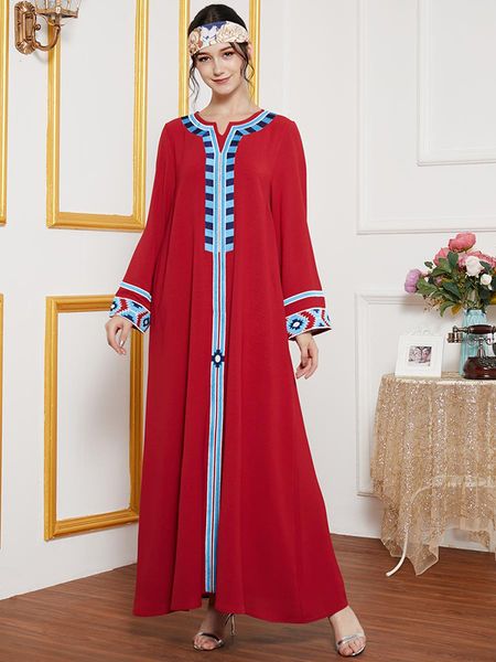 abaya dubai pakistani hijab muslim fashion dress caftan islam clothing abayas for women robe de moda musulmana femme kaftan oman, Red
abaya dubai pakistani hijab muslim fashion dress caftan islam clothing abayas for women robe de moda musulmana femme kaftan oman, Red