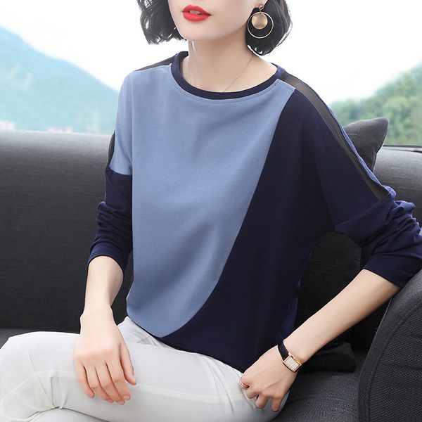 tee long-mango long-sleeved t-shirt spring autumn big single size round women's neck malha sewing short lq666 l9my, White
tee long-mango long-sleeved t-shirt spring autumn big single size round women's neck malha sewing short lq666 l9my, White