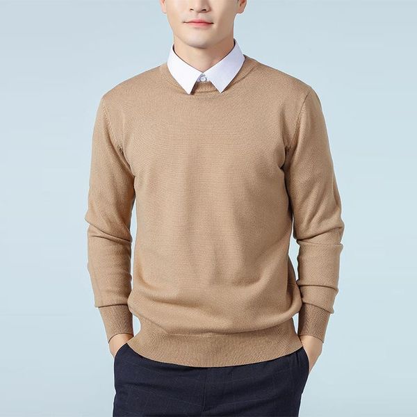 men's sweaters 2022 autumn winter men o neck pullover sweater fashion solid color thick and warm bottoming shirt male brand clothes y67, White;black
men's sweaters 2022 autumn winter men o neck pullover sweater fashion solid color thick and warm bottoming shirt male brand clothes y67, White;black