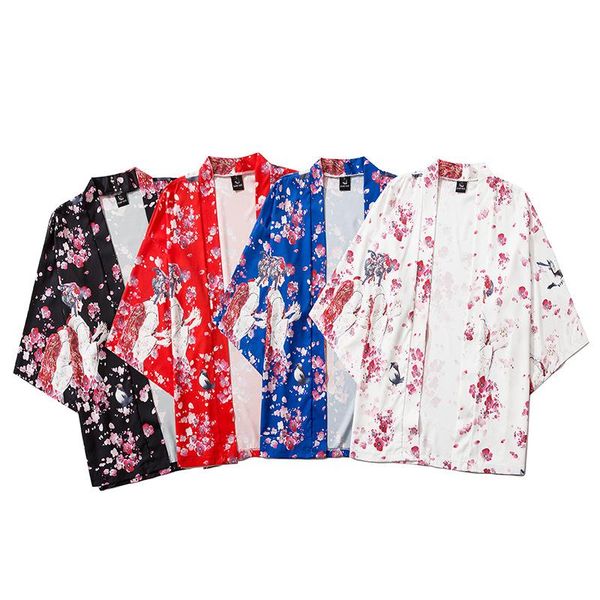 ethnic clothing japanese kimono jacket beauty geisha harajuku hip hop men japan streetwear sakura summer loose haori yukata, Red
ethnic clothing japanese kimono jacket beauty geisha harajuku hip hop men japan streetwear sakura summer loose haori yukata, Red