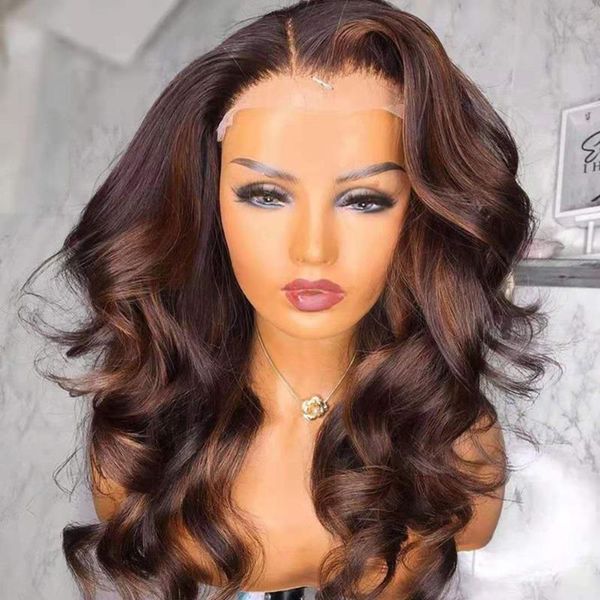 lace wigs loose wave human hair highlight 30# brazilian virgin glueless 180% density pre plucked front for woman, Black;brown
lace wigs loose wave human hair highlight 30# brazilian virgin glueless 180% density pre plucked front for woman, Black;brown