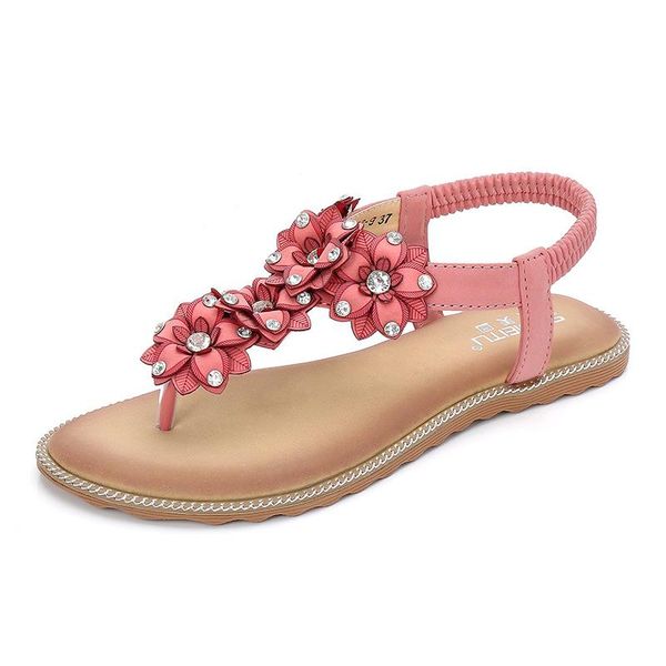 womens leather flower rhinestone crystals sandals pink summer fashion elastic band comfortable flat beach big size 35~43, Black
womens leather flower rhinestone crystals sandals pink summer fashion elastic band comfortable flat beach big size 35~43, Black