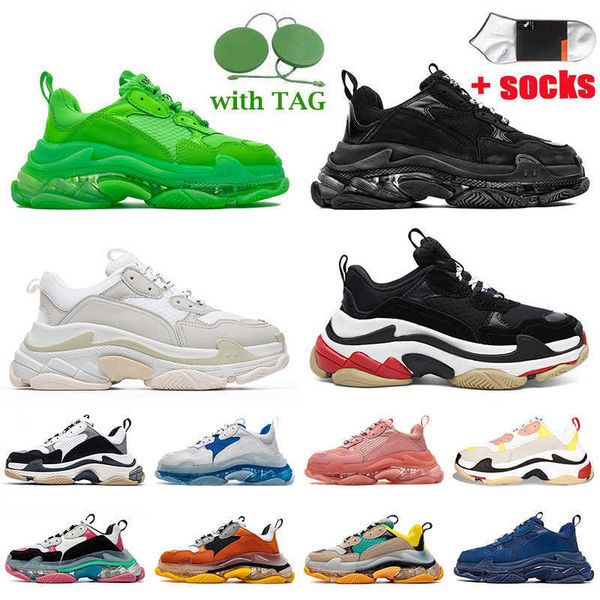 luxurys designers shoes triple s sneakers womens mens 17fw paris running dad crystal bottoms black white vintage clear sole loafers trainers
luxurys designers shoes triple s sneakers womens mens 17fw paris running dad crystal bottoms black white vintage clear sole loafers trainers