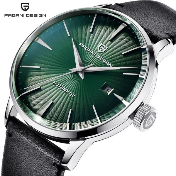 wristwatches pagani design brand men mechanical watch waterproof leather business casual automatic date male clock relogios masculinos, Slivery;brown
wristwatches pagani design brand men mechanical watch waterproof leather business casual automatic date male clock relogios masculinos, Slivery;brown