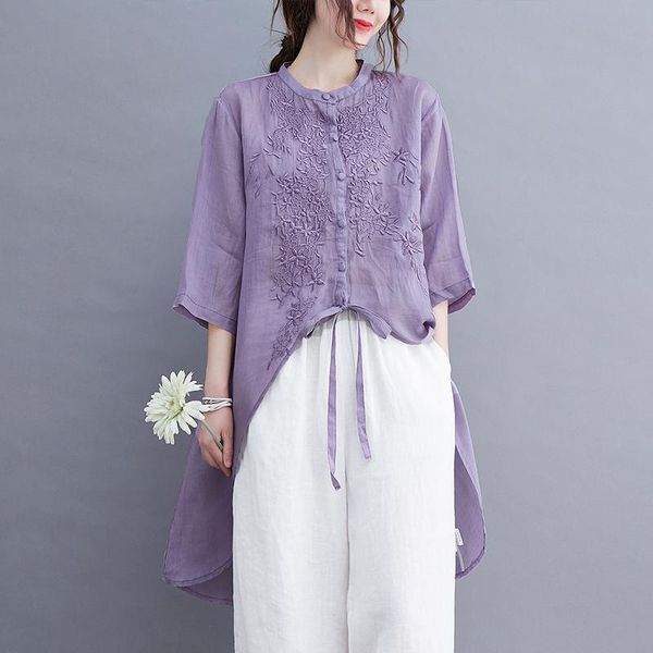 ethnic clothing 2021 oriental qipao traditional chinese style loose embroidery blouse cheongsam long women shirts, Red
ethnic clothing 2021 oriental qipao traditional chinese style loose embroidery blouse cheongsam long women shirts, Red