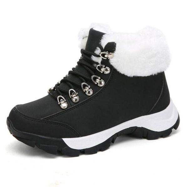 boots cotton women's winter thickening velvet autumn travel shoes outdoor hiking waterproof non-slip sports, Black
boots cotton women's winter thickening velvet autumn travel shoes outdoor hiking waterproof non-slip sports, Black