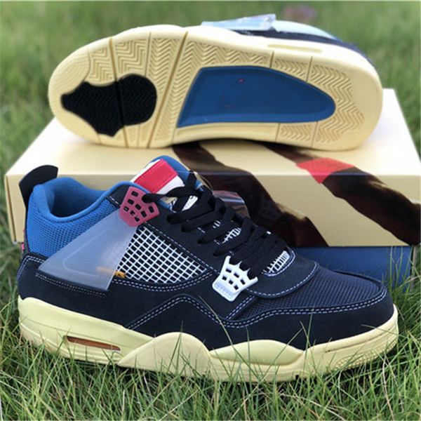 union x jumpman 4 4s sp basketball shoes off noir fusion red sports sneakers size us7-13 with original box
union x jumpman 4 4s sp basketball shoes off noir fusion red sports sneakers size us7-13 with original box