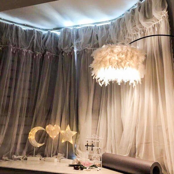 curtain & drapes beige double layer princess voile high shade bedroom children's room girls live streaming background
curtain & drapes beige double layer princess voile high shade bedroom children's room girls live streaming background