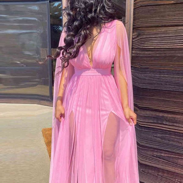 selling fashion casual v-neck perspective mesh super fairy lady style solid color split dress, Black;gray
selling fashion casual v-neck perspective mesh super fairy lady style solid color split dress, Black;gray