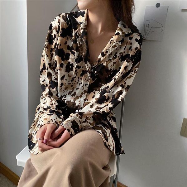 women's blouses & shirts plus size ulzzang fashion brand korean spring women long sleeve ins blouse streetwear female loose hipster, White
women's blouses & shirts plus size ulzzang fashion brand korean spring women long sleeve ins blouse streetwear female loose hipster, White